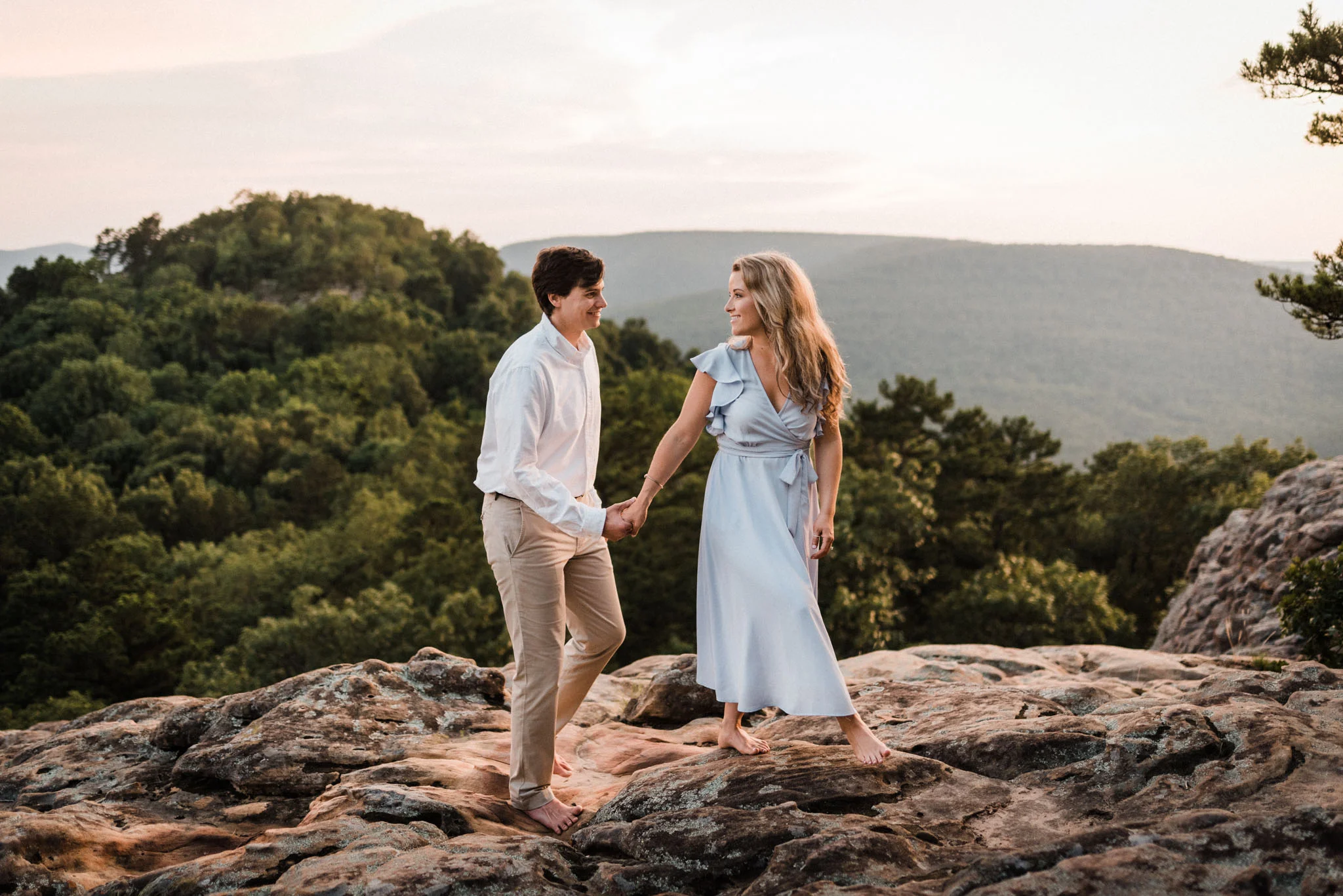 Brittany &amp; Micah // Ozark Summer Engagements