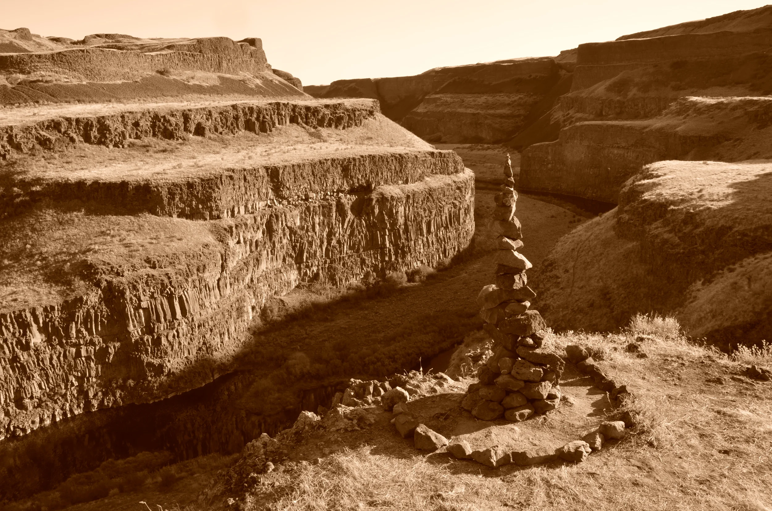 Rock Tower, Palouse River, WA