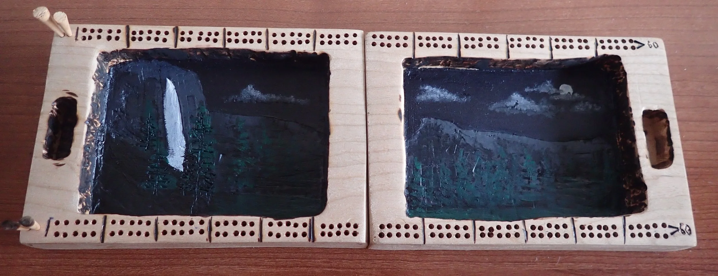 Cribbage Board #4 - Yosemite