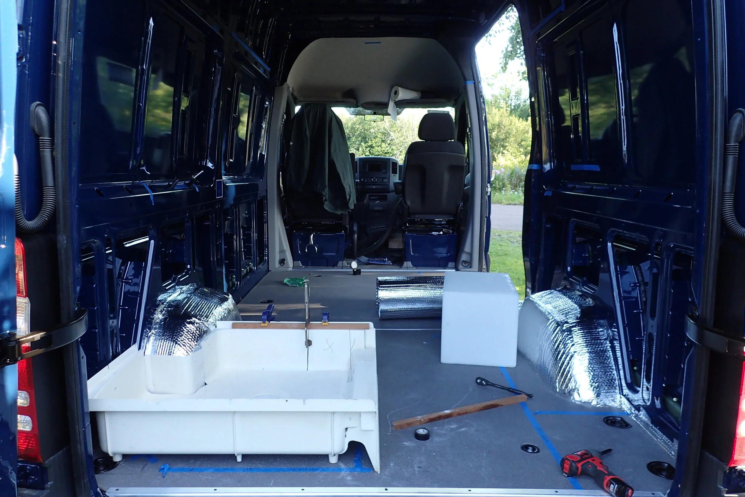 12. Shower Pan and Layout