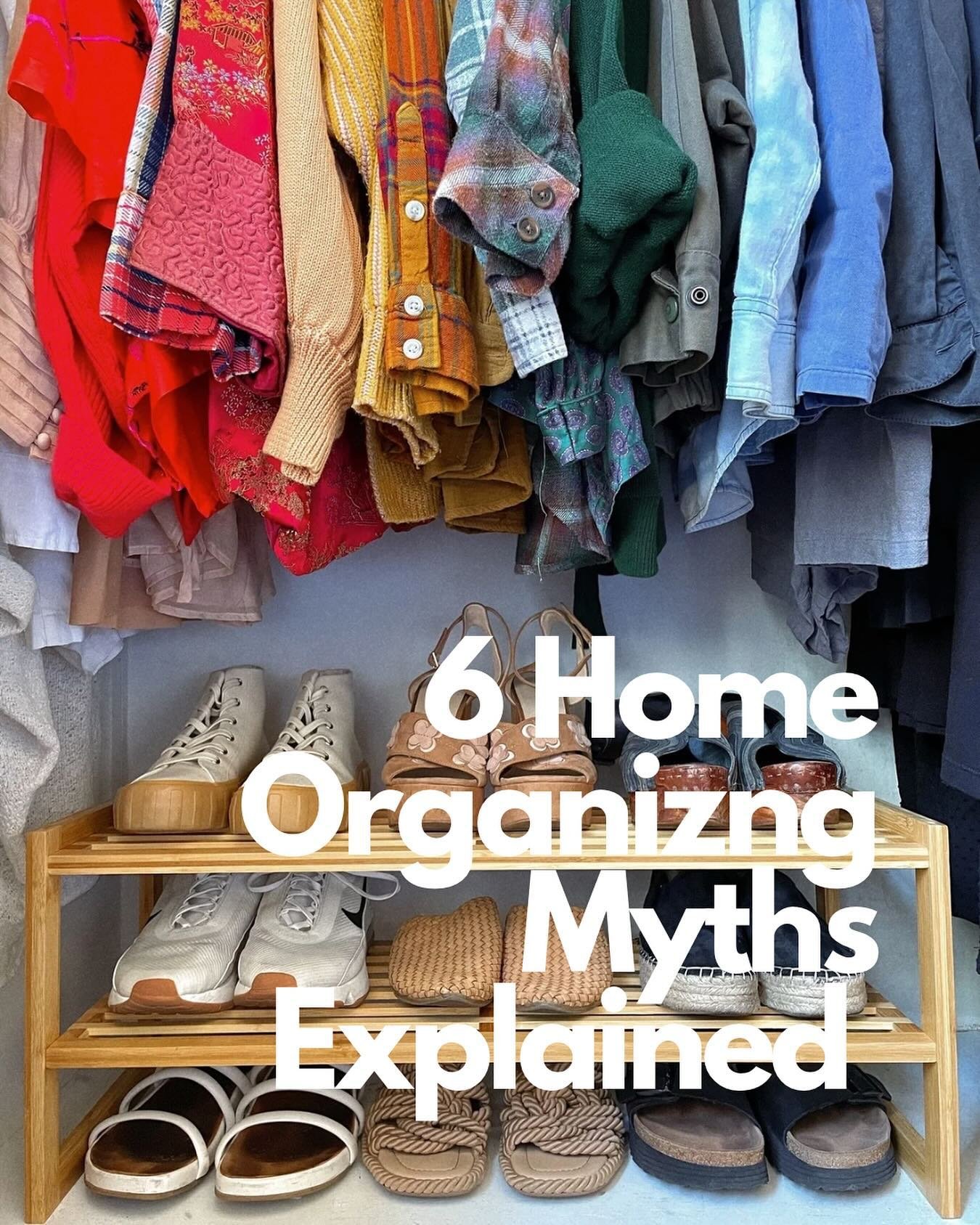 Have you been duped by one of these sneaky organizing myths? Find out now! (link in bio 🔗)

#homeorganizing #losangelesorganizer