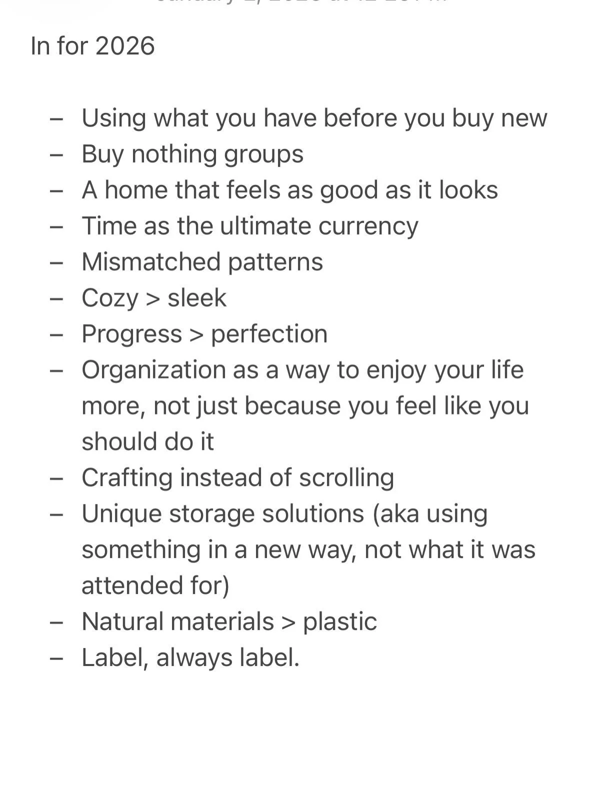 2026 🙌🏻✨💕