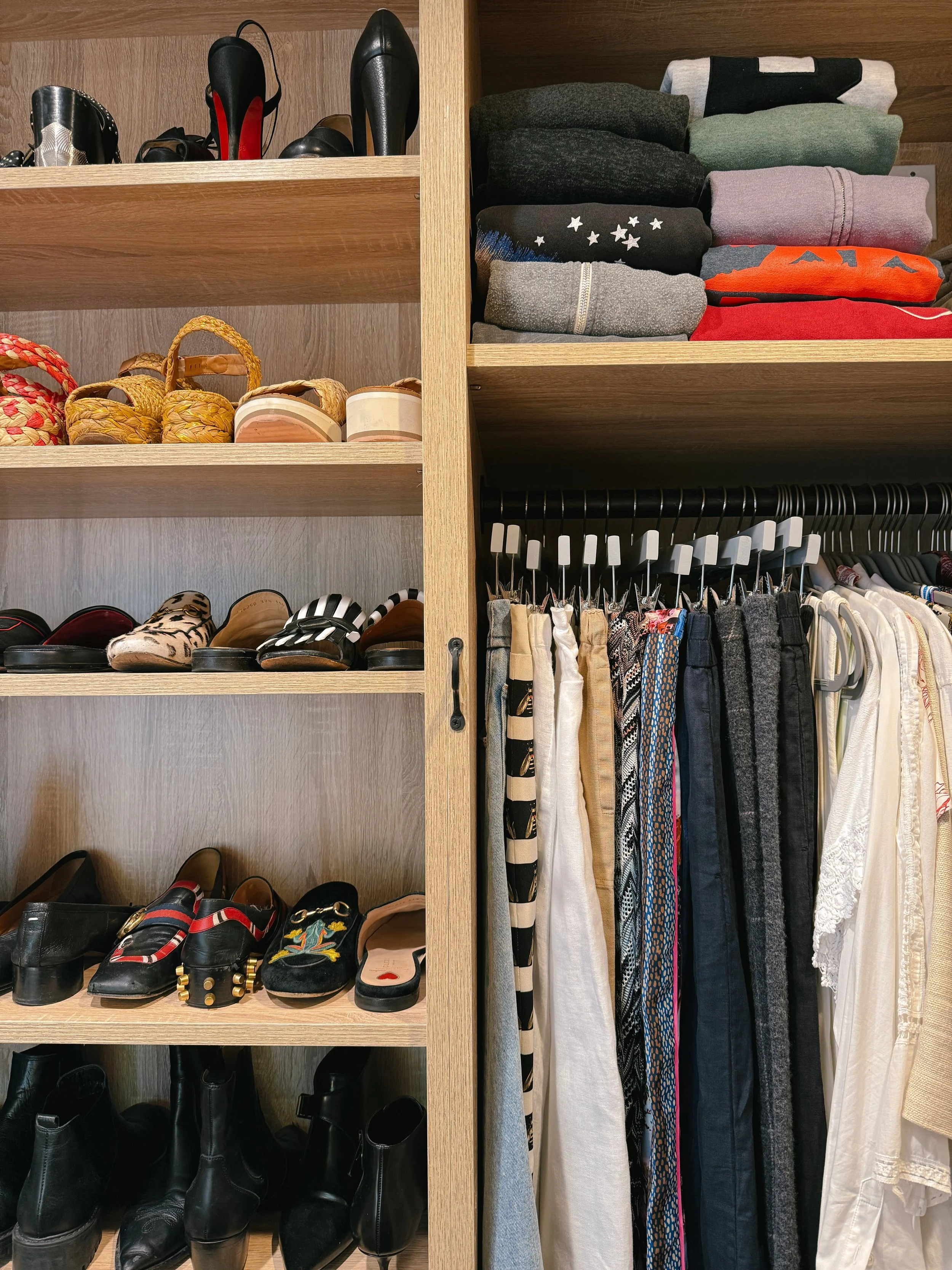 Let's Talk Closet Purge, Resale + Donation