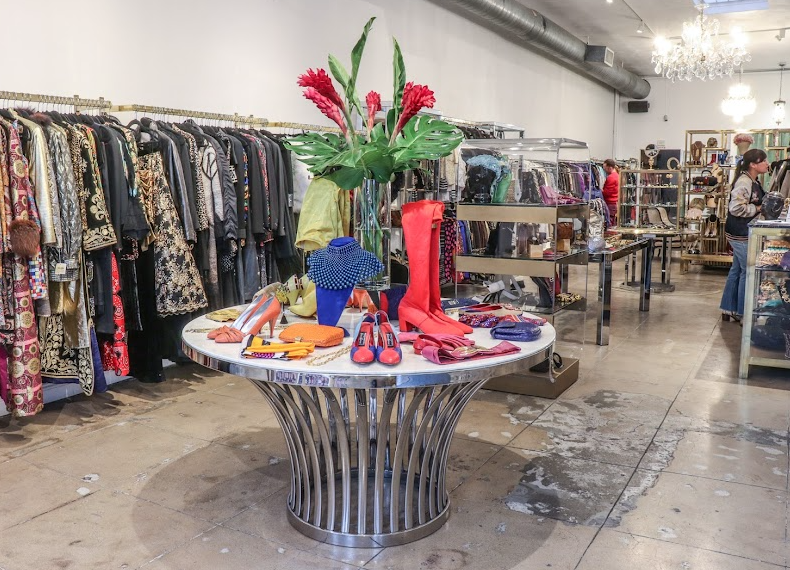 Recess clothing resale for closet purge and organization