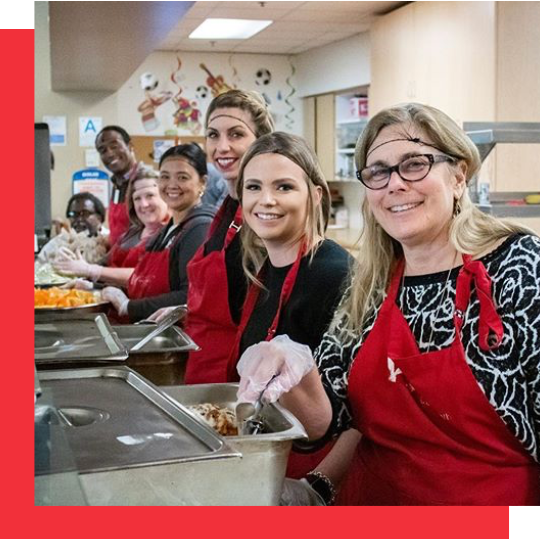 downtown women's center clothing donation for closet purge and organization