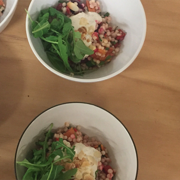 Israeli couscous salad