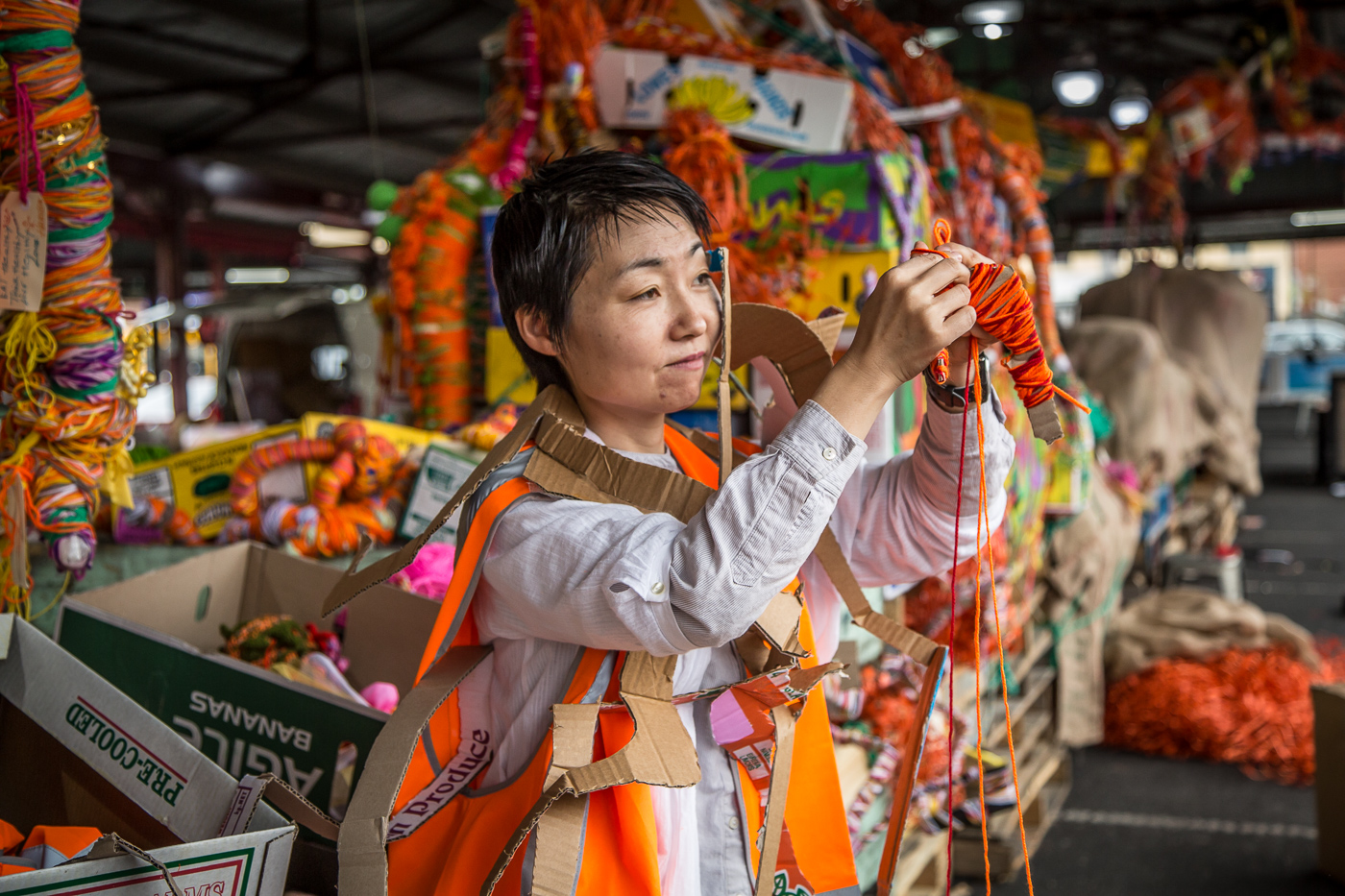 Hiromi Tango, 'Wrapped'. Photo by Bryony Jackson