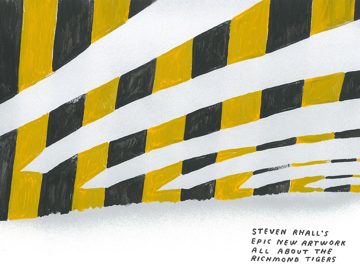 Drawing by Kenny Pittock.