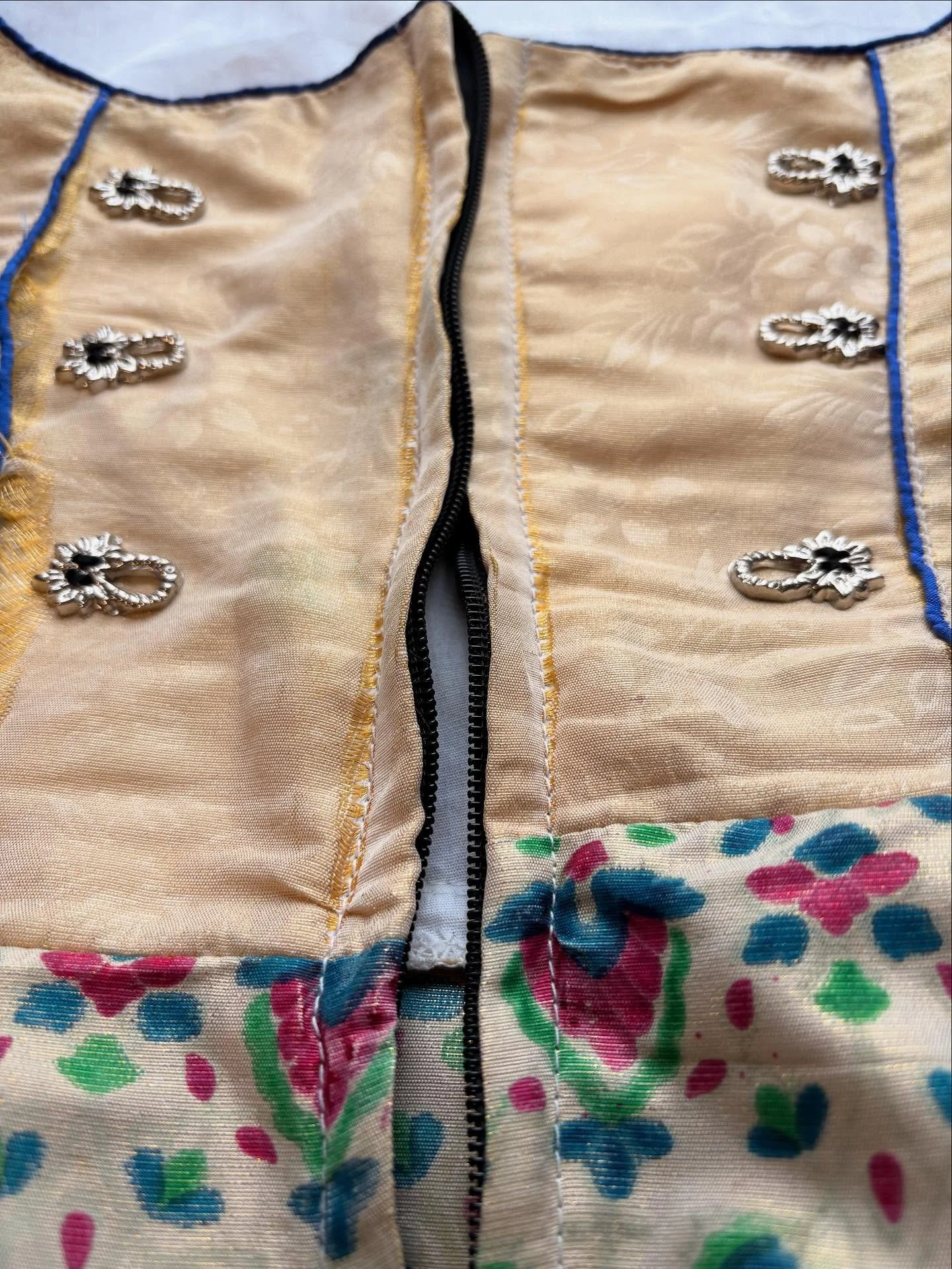 Made some repairs to this Octoberfest dress! #boltwest #boltwestrepairwear #diy #ifitsbrokefixit #repairer