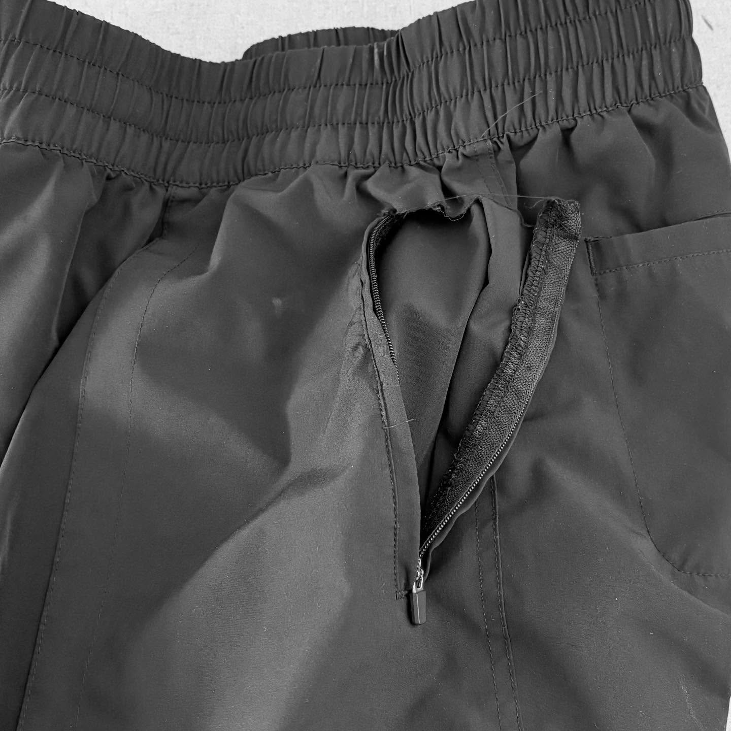 Before and after repairing this rip at the pocket hole! #ifitsbrokefixit #boltwestrepairs #boltwest boltwestrepairwear #