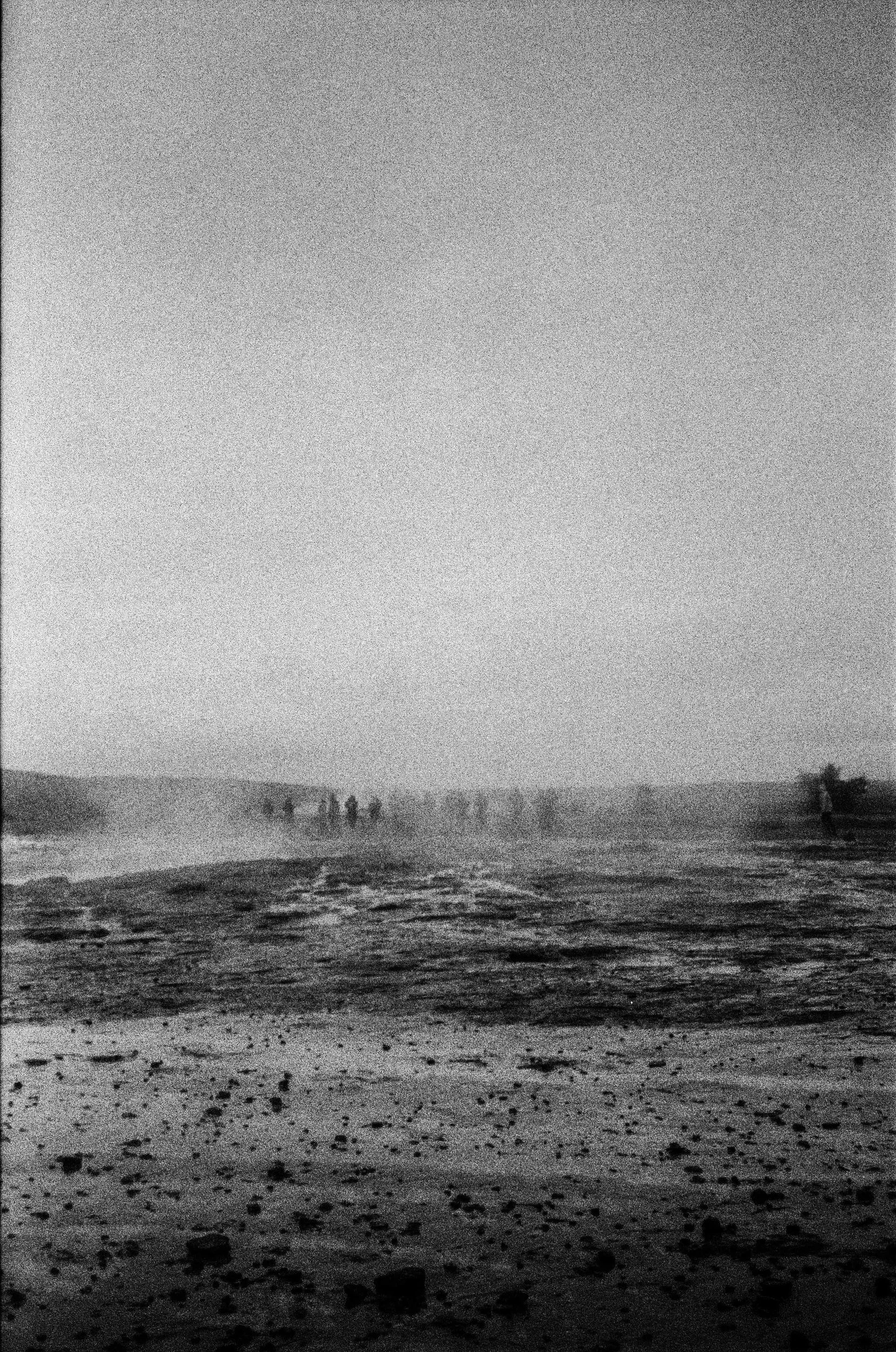 The nearby geyser Strokkur erupts much more frequently than Geysir, erupting to heights of up to 30 metres every few minutes. Strokkur's activity has also been affected by earthquakes, although to a lesser extent than the Great Geysir.