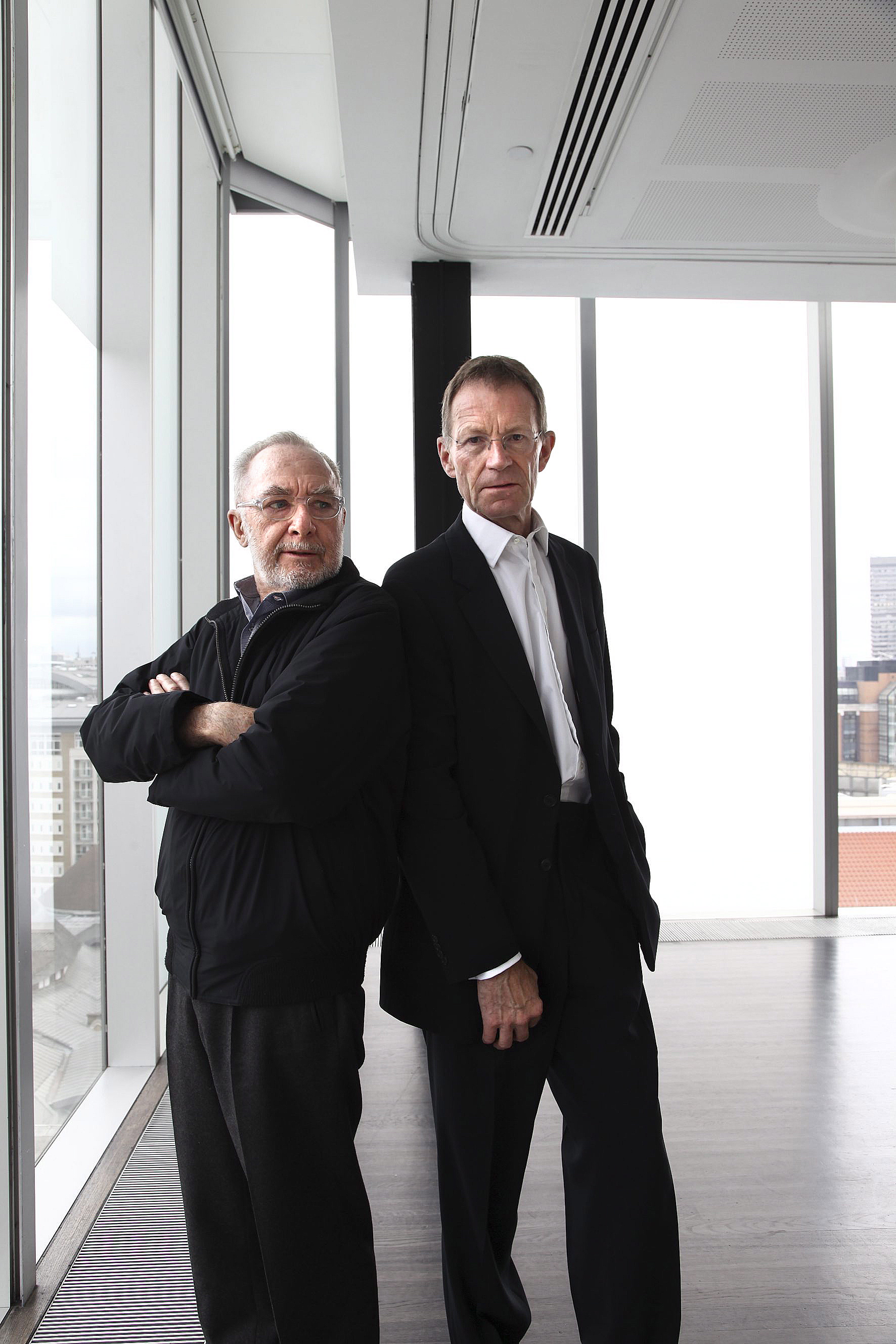 Gerhard Richter and Nicholas Serota