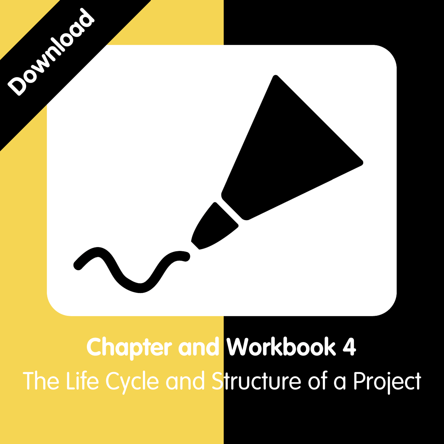 Chapter 4 + Workbook 4 - The Life Cycle &amp; Structure of a Project£5.00