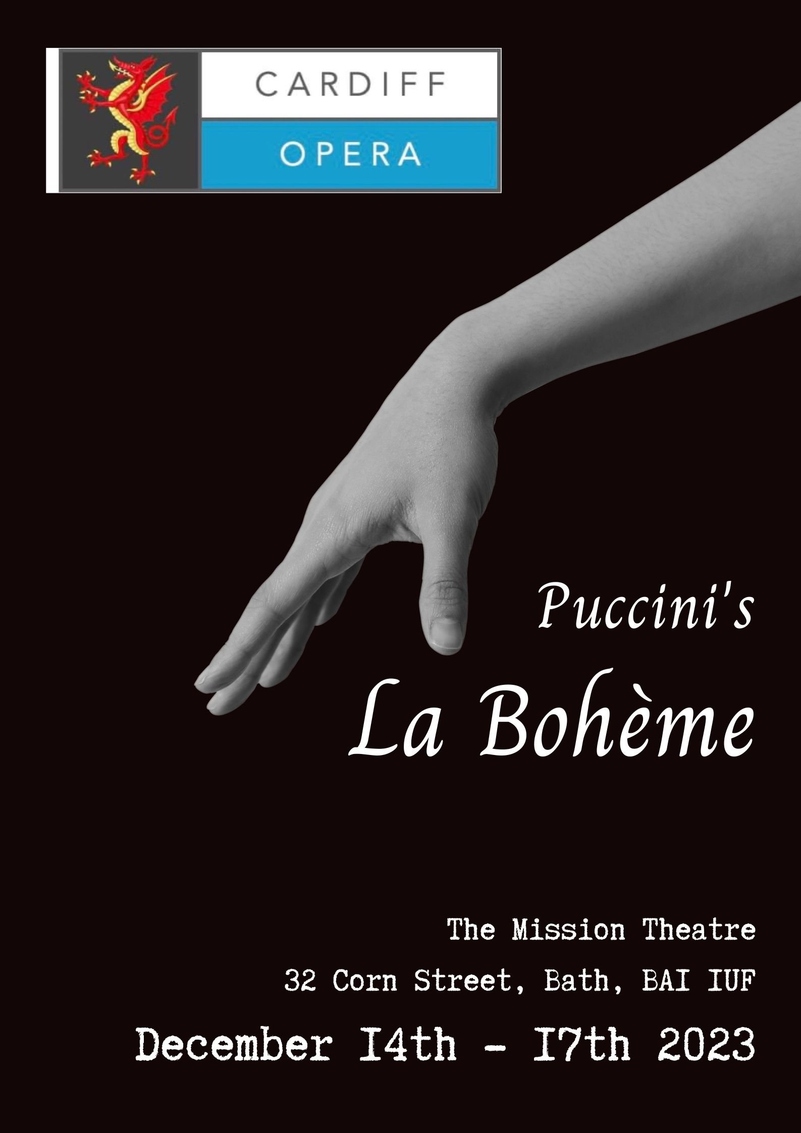 What's OnThe Mission TheatreLa Boheme by Giacomo Puccini - The Mission  Theatre