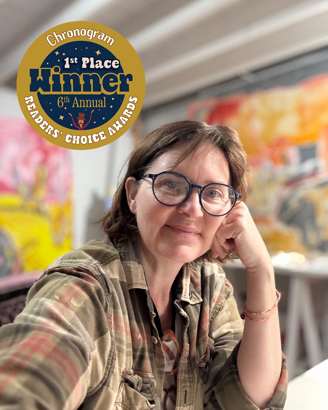 First place 2025 'Artist' Chronogrammie WINNER!