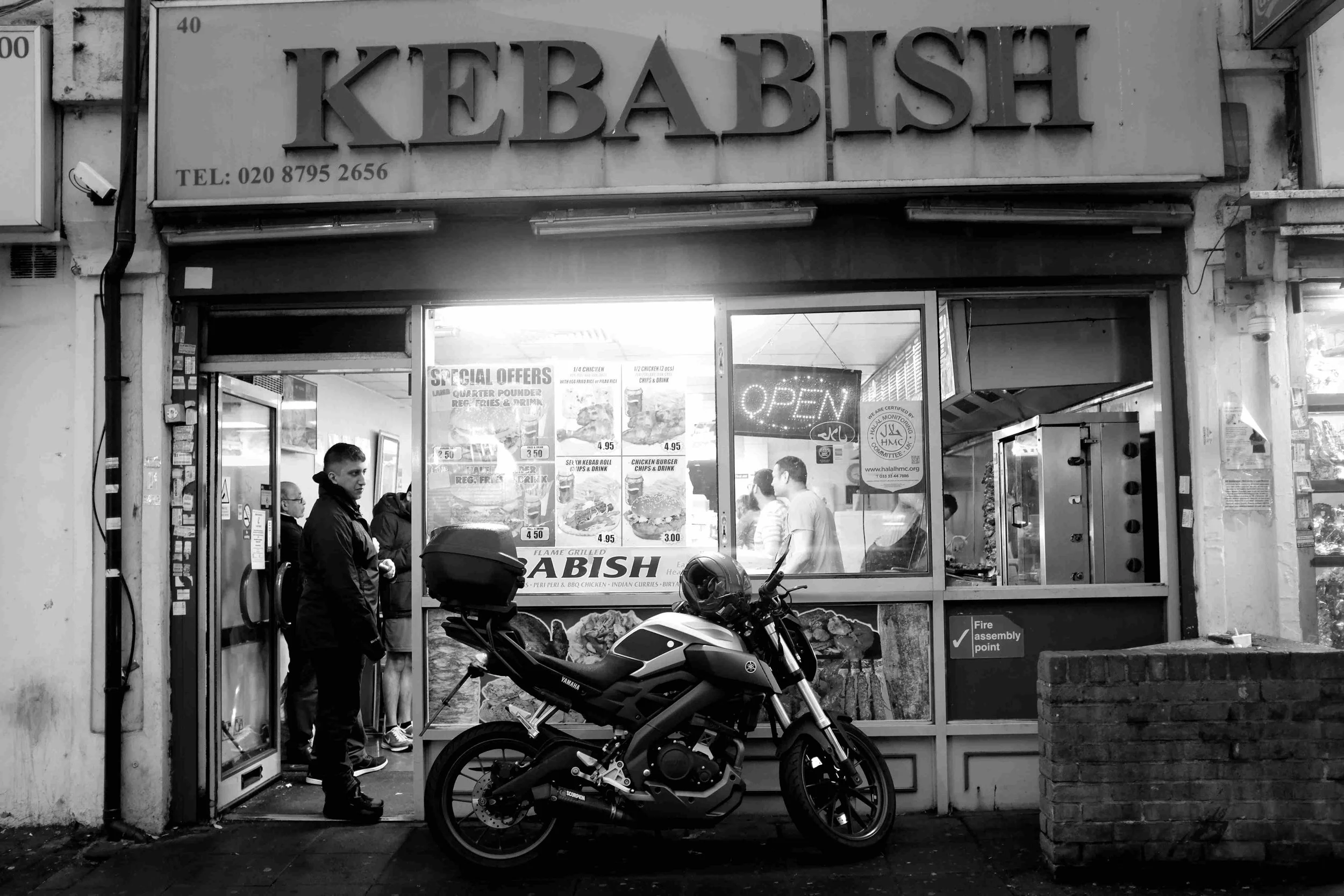 The popular Kebabish, Wembley