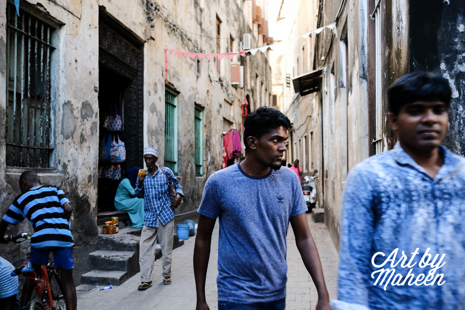  There is a massive mix of culture in Stone Town. Indians, Arabs and Swahilis live side by side despite their uncomfortable history. 