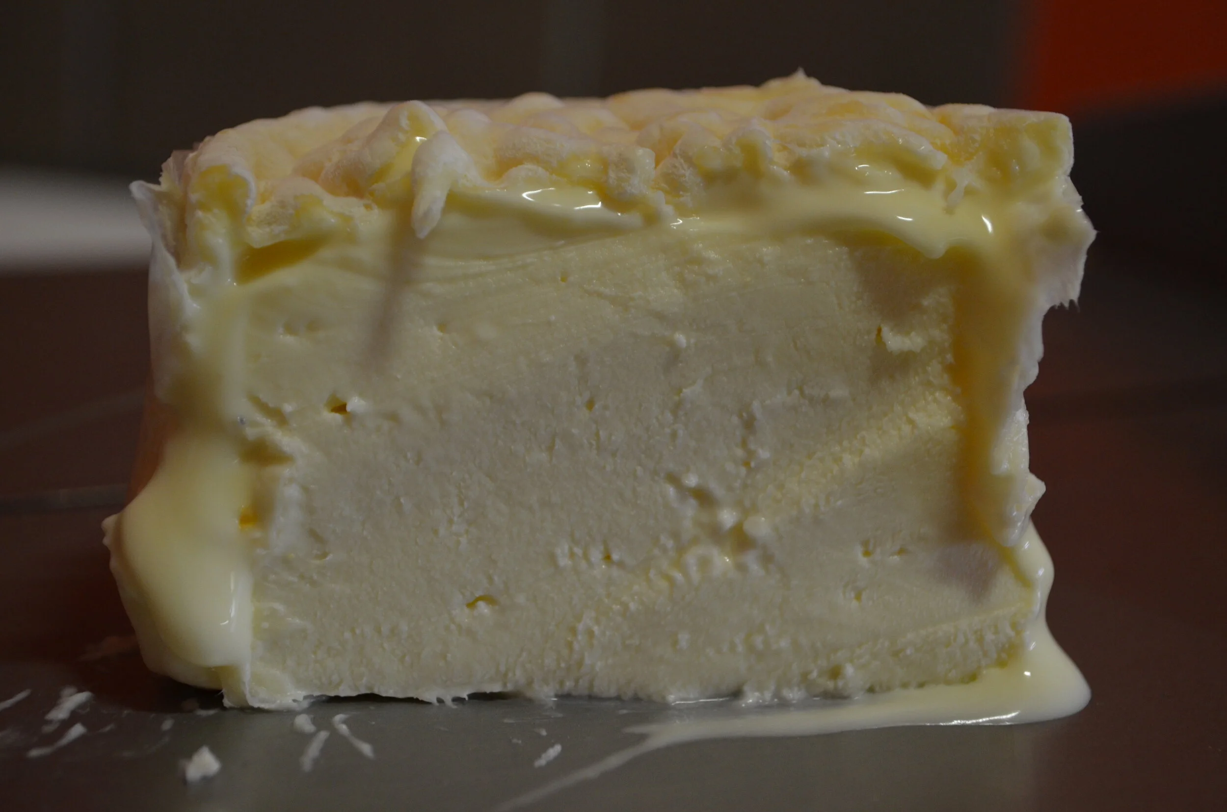 La Tur.  A soft-ripened cheese made from a blend of sheep's, cow's and goat's milk. It is produced by Caseficio dell'Alta Langa in the Alta Lange region of Italy. The cylinder shaped cheese is a light straw yellow colour with an edible soft and wrinkled rind. La Tur tastes of the sweetness of cream and butter, followed by acidic notes and yeasty flavours.