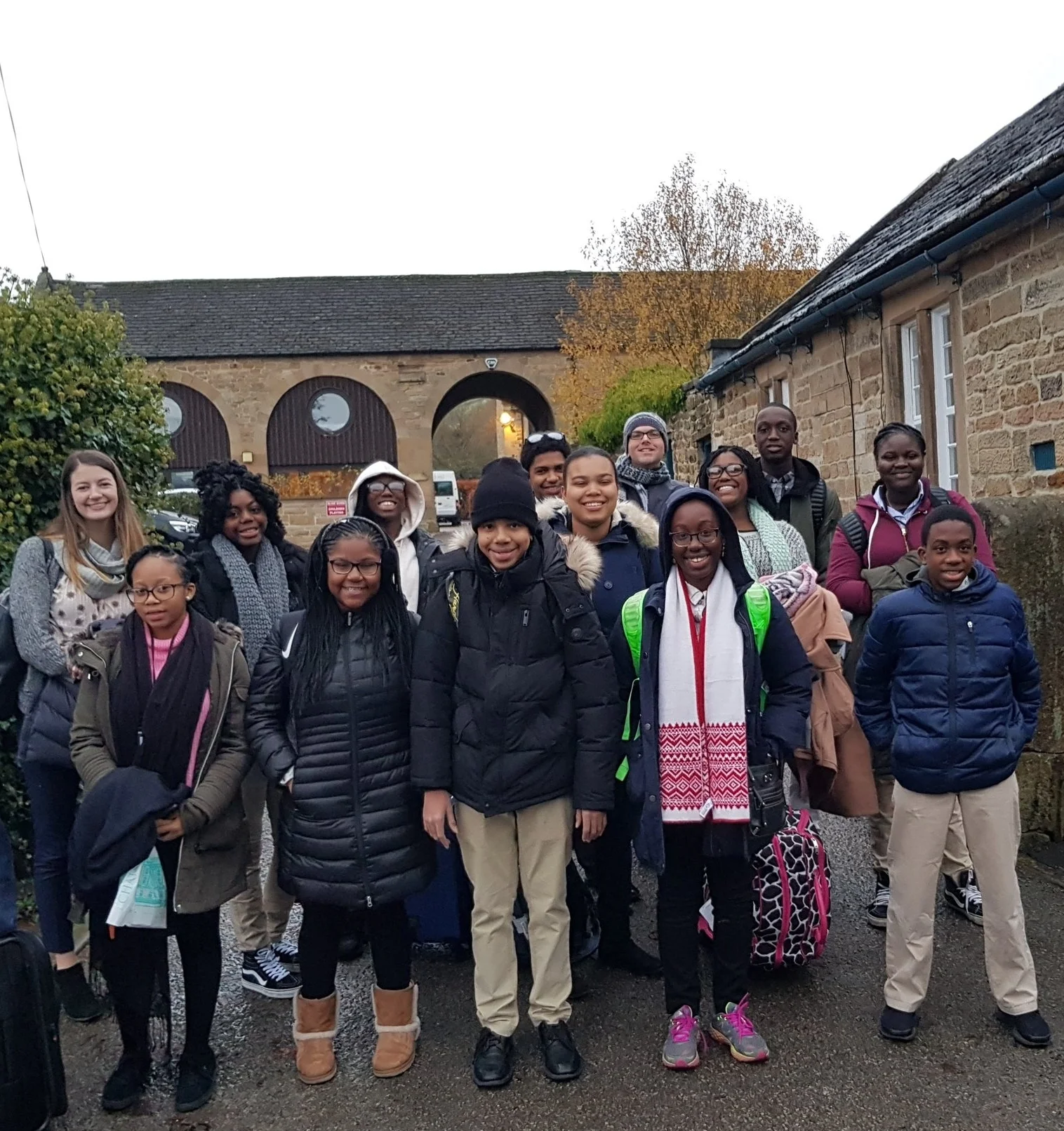 First international all ability school visits the Barn.