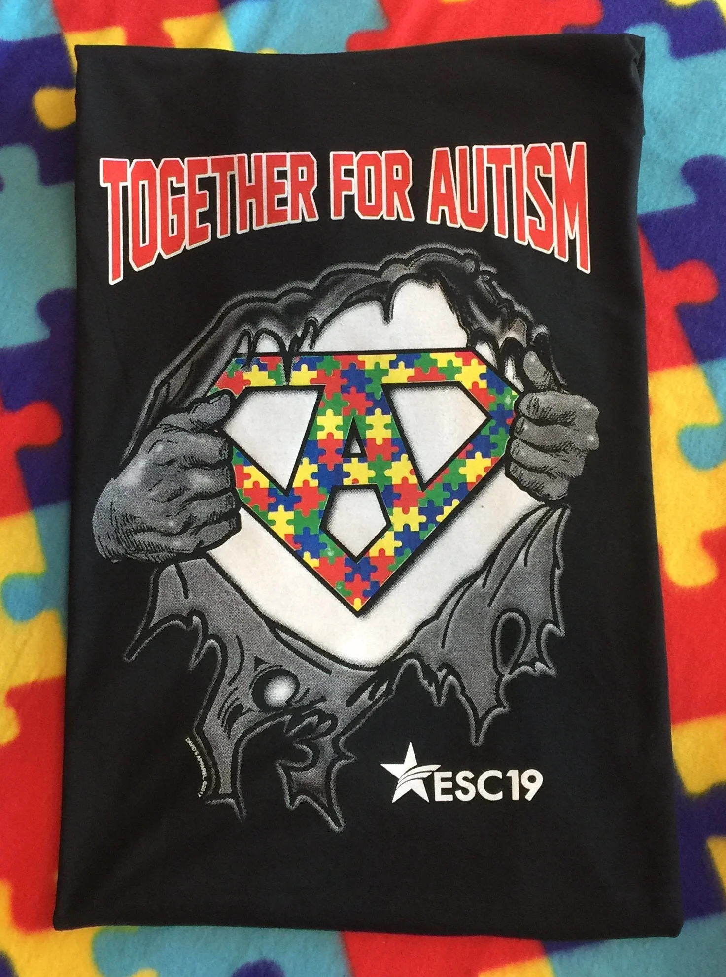 Hero Autism T-shirt (Only XL)