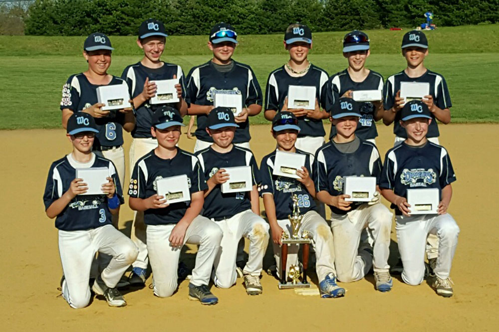 12U West Chester Dragons Baseball Team