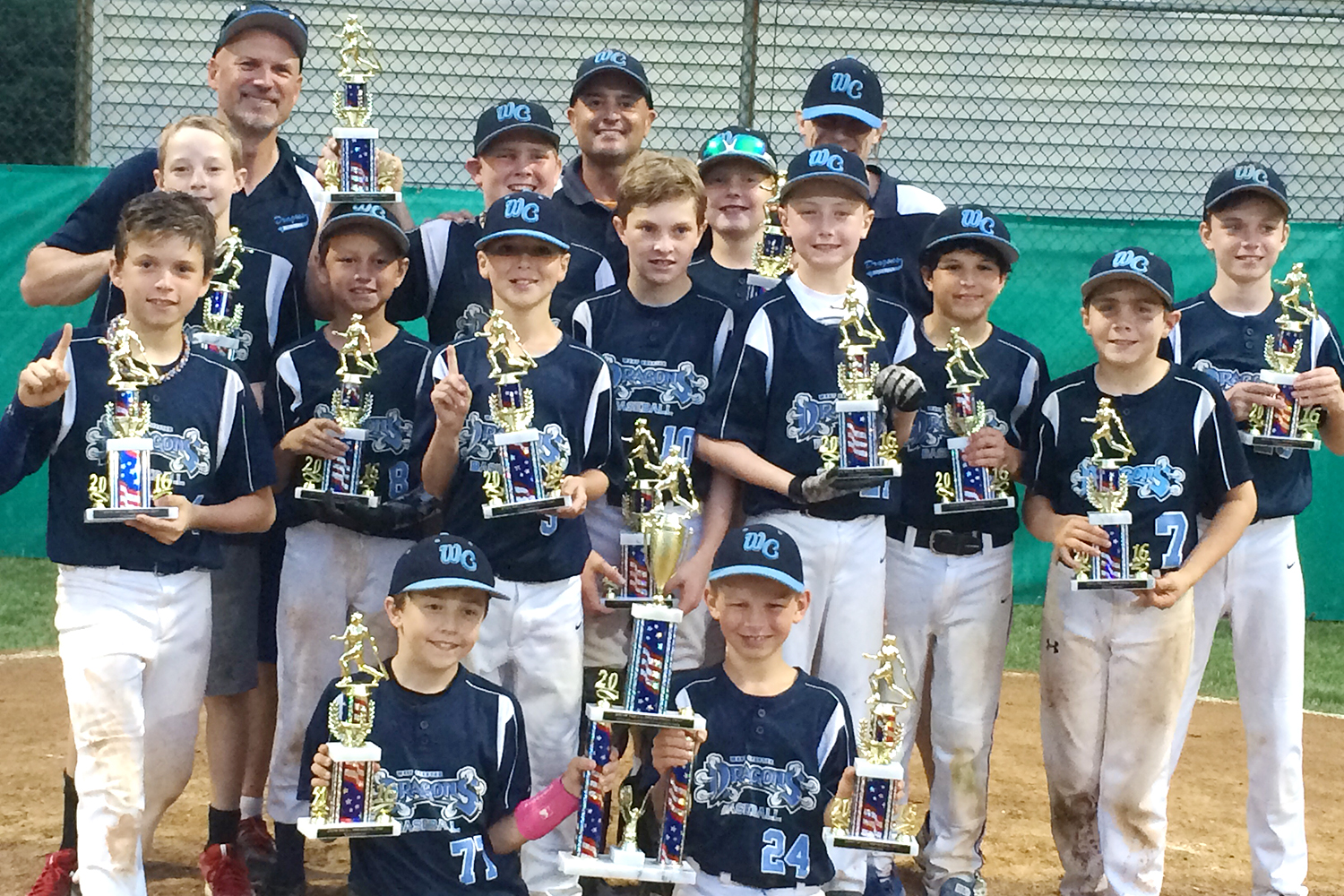 10U West Chester Dragons NL Basseball Team