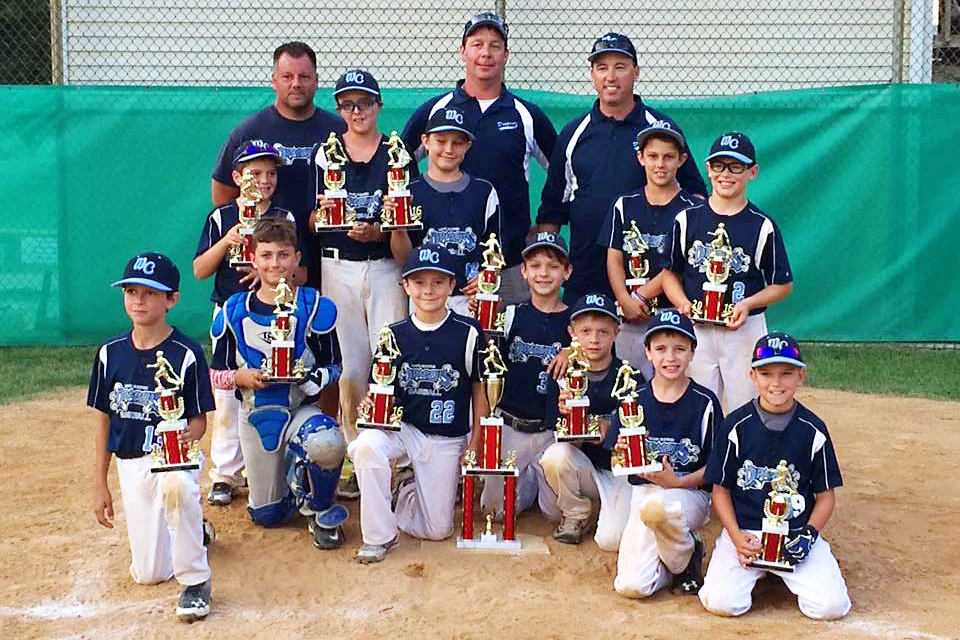 10U West Chester Dragons NL baseball team win the NELL Labor Day Classic 2016 Tournament