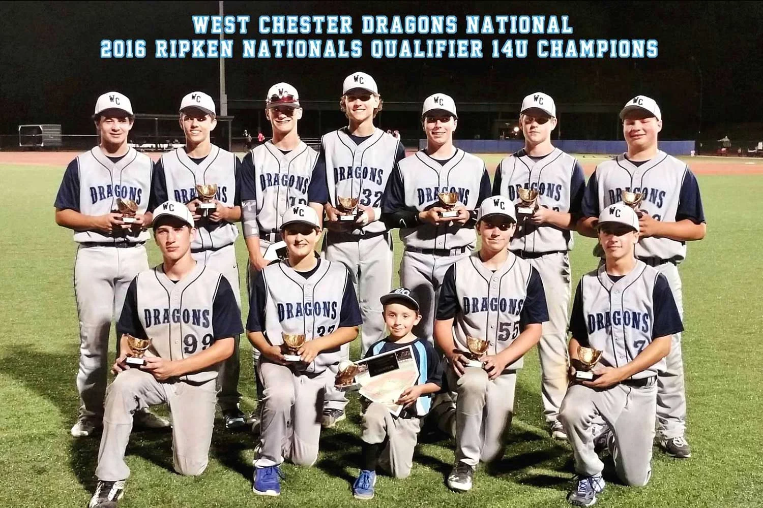 14U West Chester Dragons NL win Ripken Aberdeen!