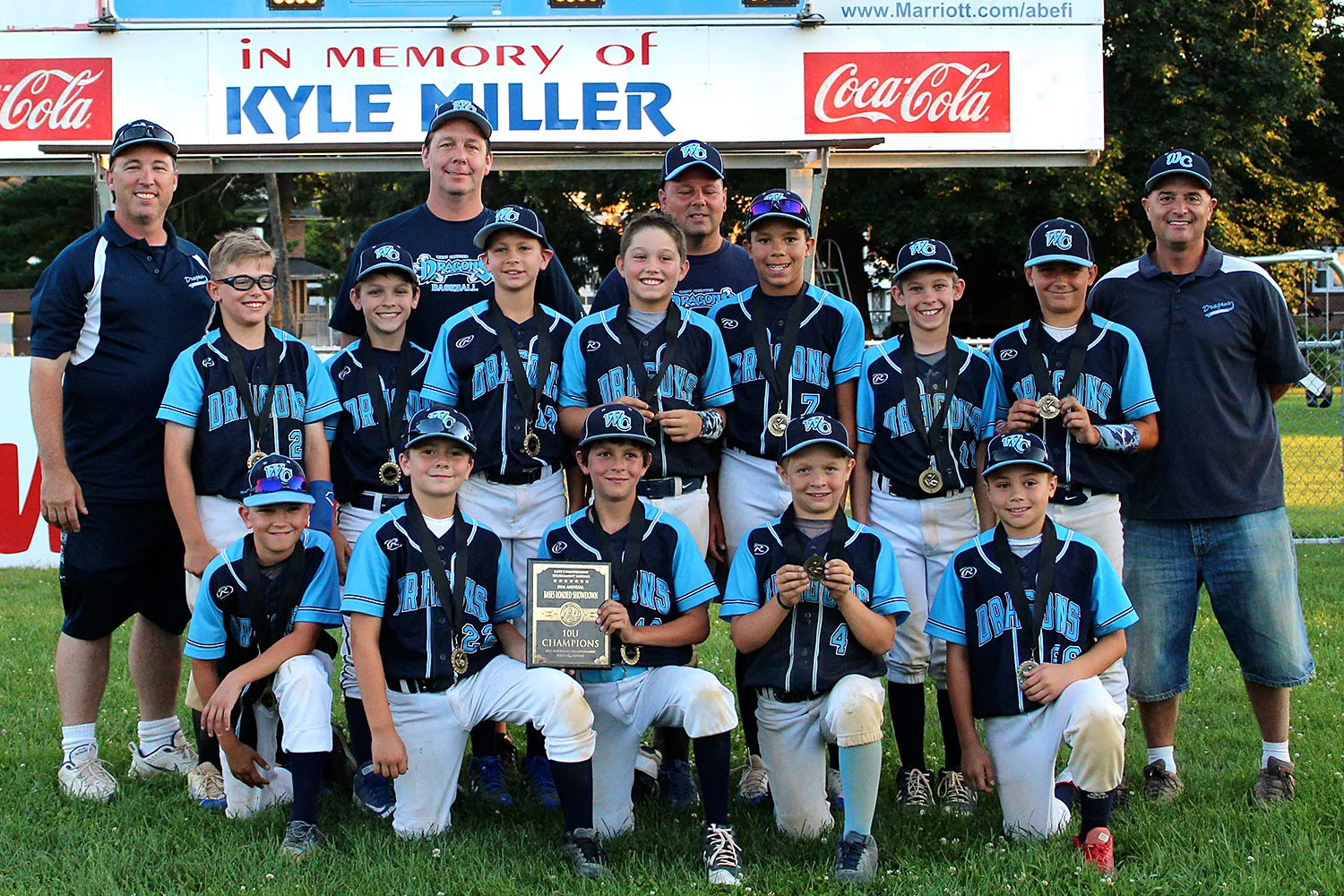 10U West Chester Dragons NL win 8th Annual ECTB Bases Loaded Showdown on July 8-9, 2017