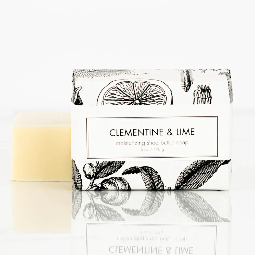 formulary55-clementine-and-lime-natural-hand-wrapped-shea-butter-bar-soap-6oz.jpg.webp