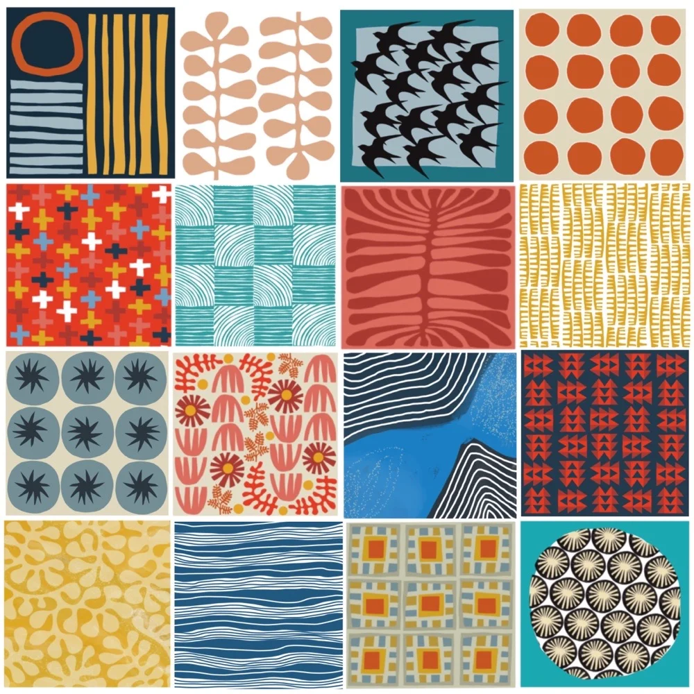 Patchwork Archival Print by Jennifer Judd-McGee