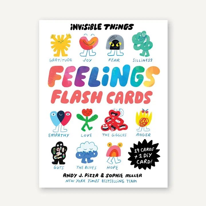 Invisible Things Feelings Flash Cards