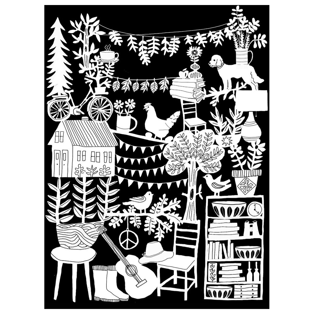 Home Sweet Home Archival Print