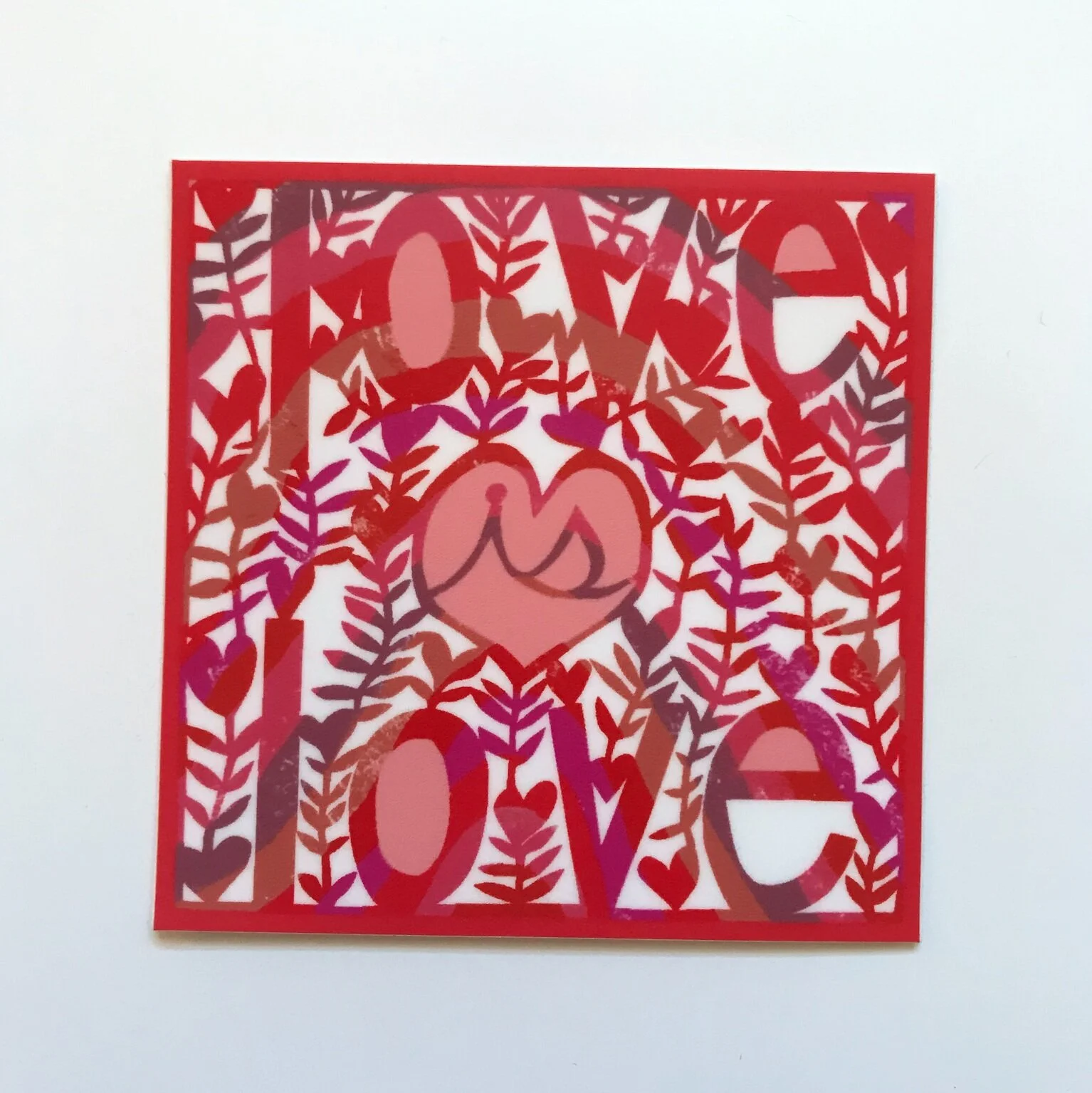 Love is Love Square Sticker