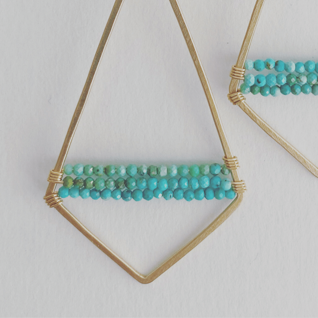 Sydney Earrings with turquoise rondelles.png