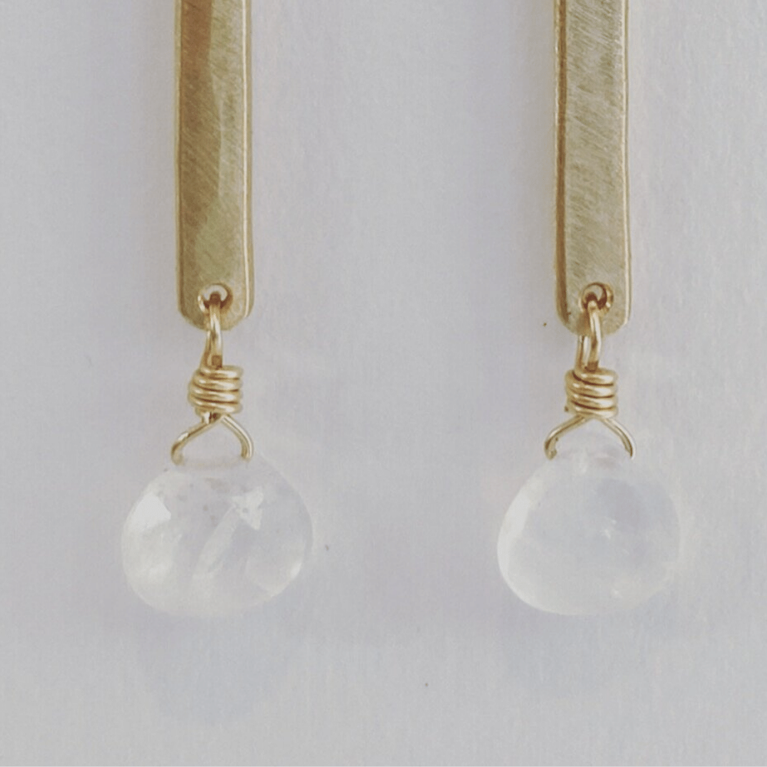14kt Gold Filled Dangle Earrings with Moonstones.png