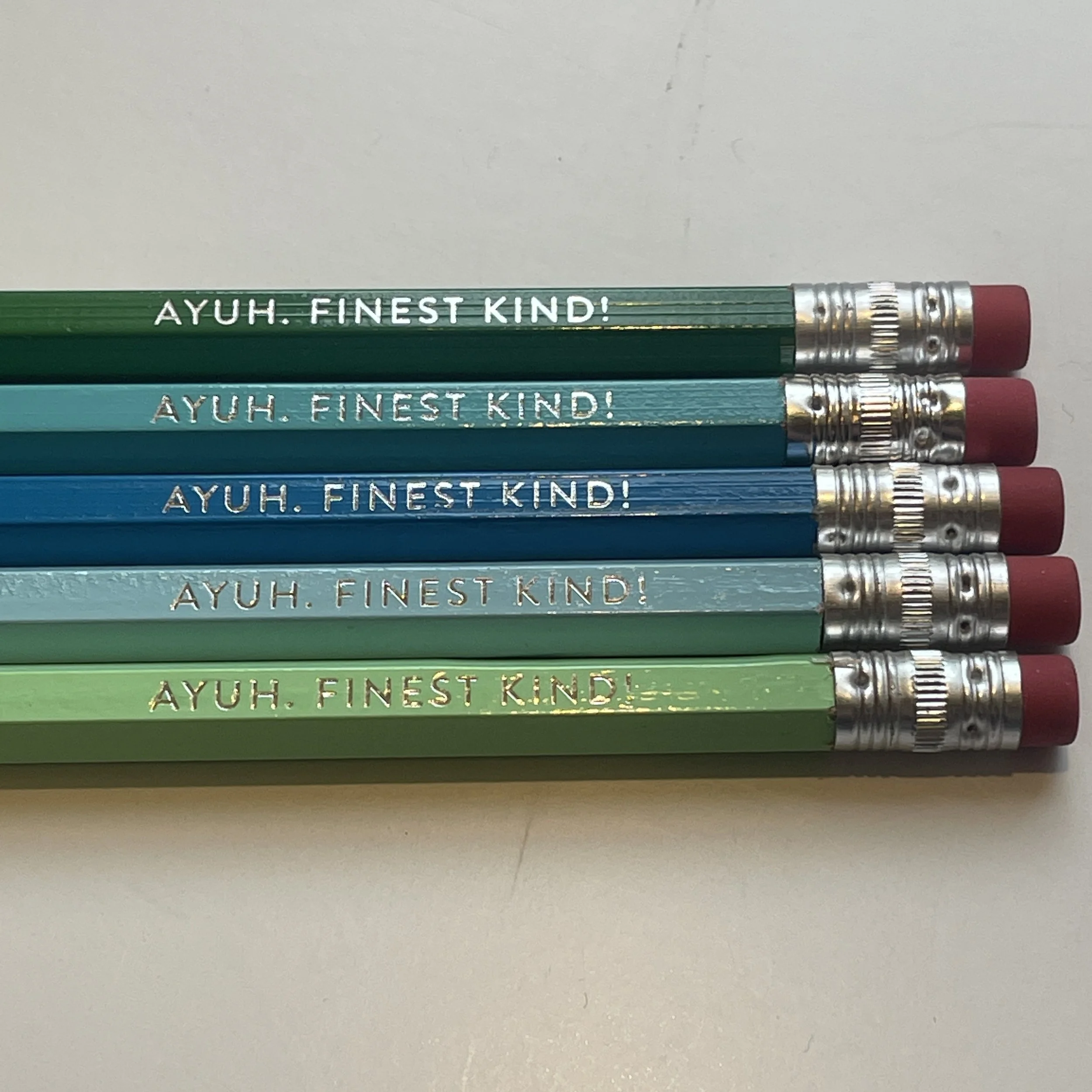 Ayuh. Finest Kind! Custom Pencil Set