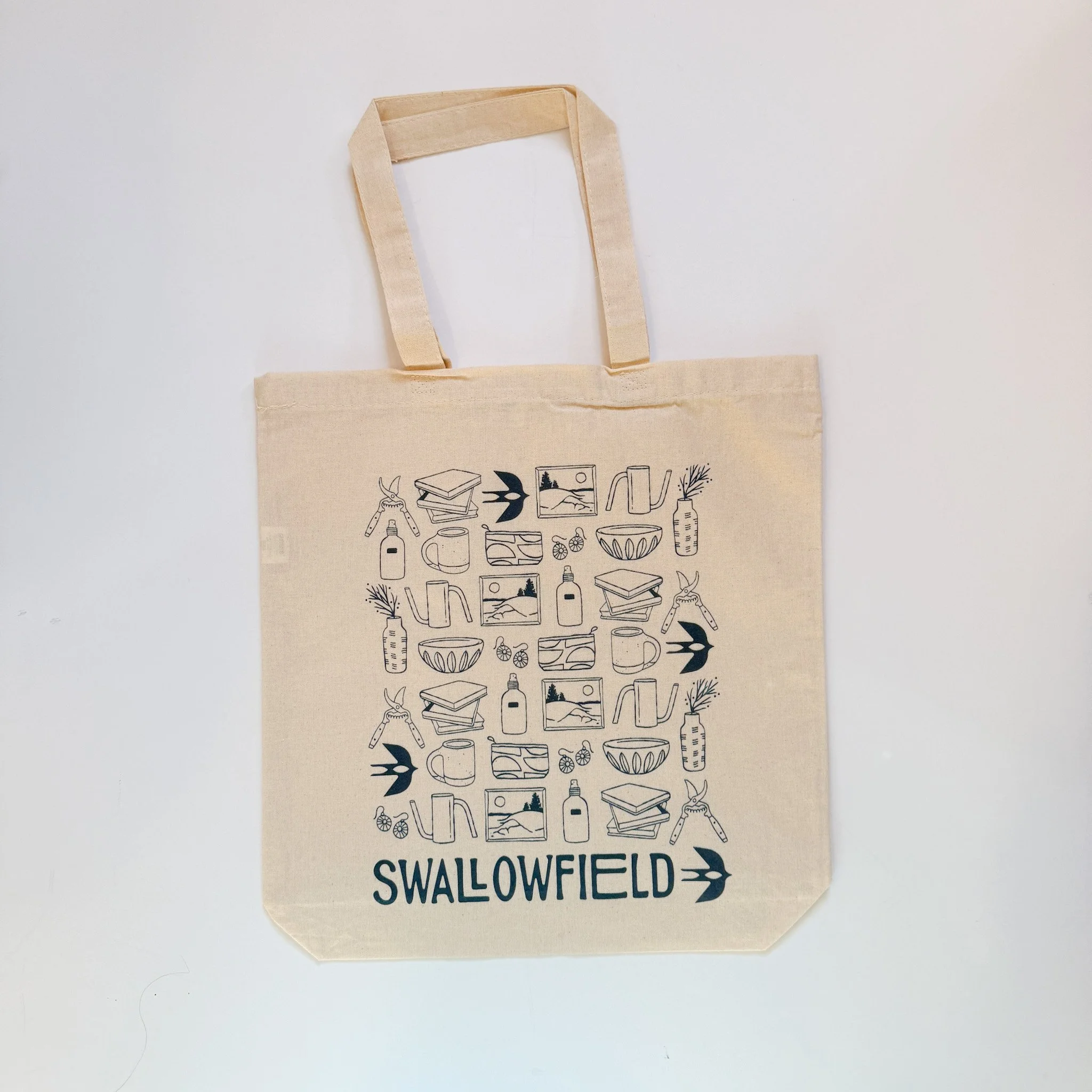 Swallowfield Screen Printed Tote