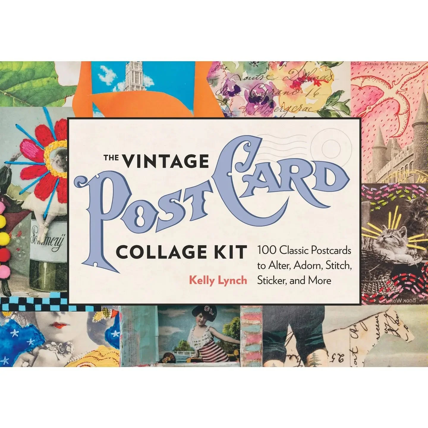 The Vintage Postcard Collage Kit