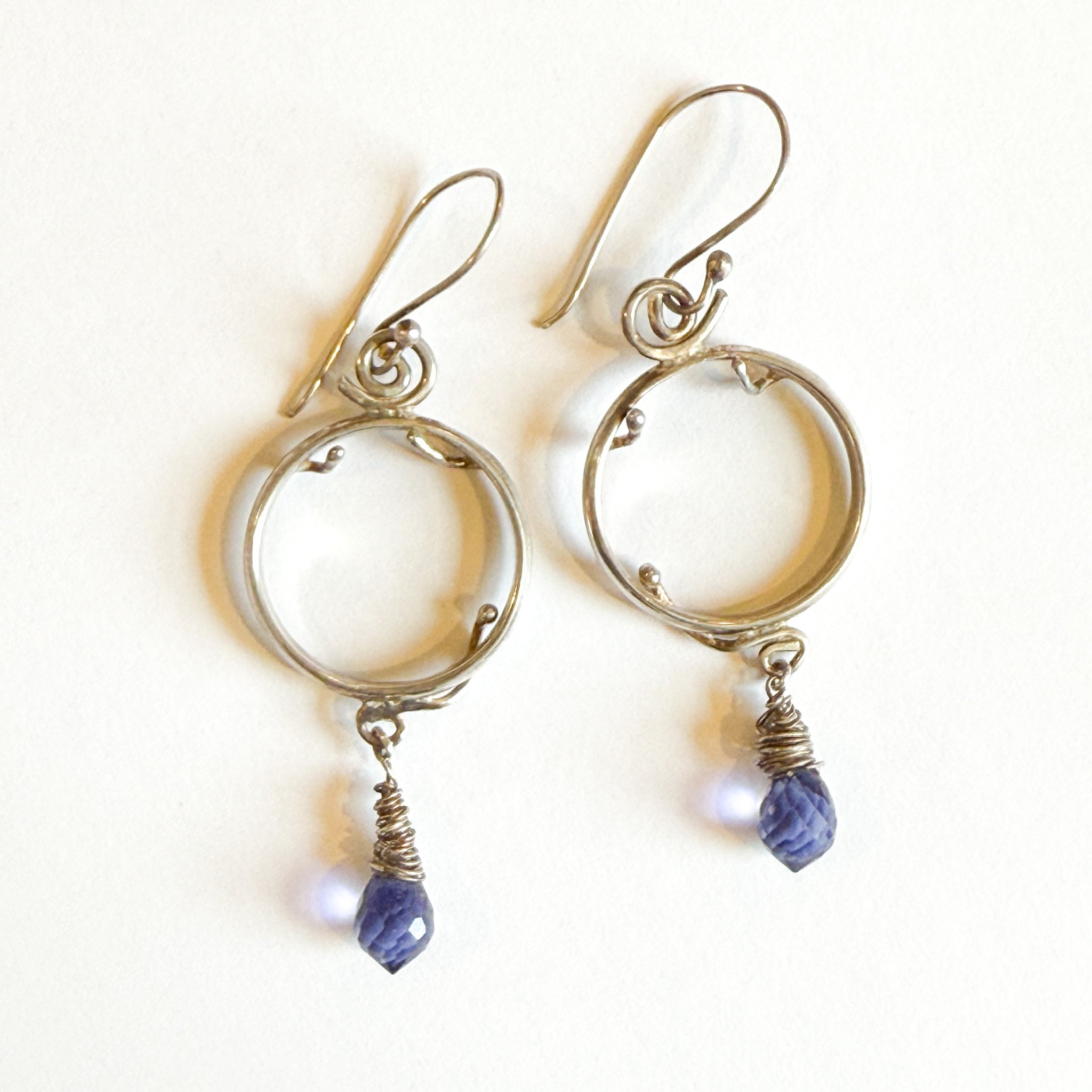 Tanzanite Sterling Earrings