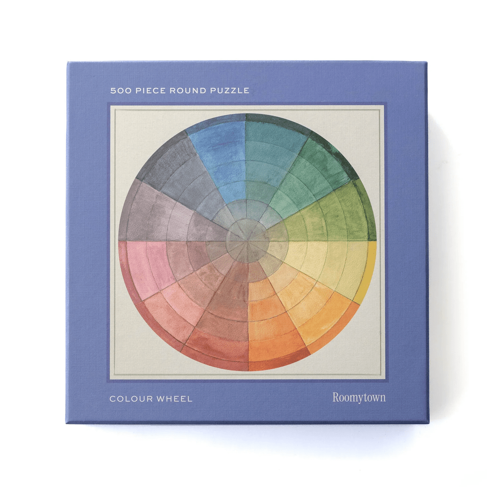 500-Piece Colour Wheel Round Puzzle — Swallowfield Functional Art