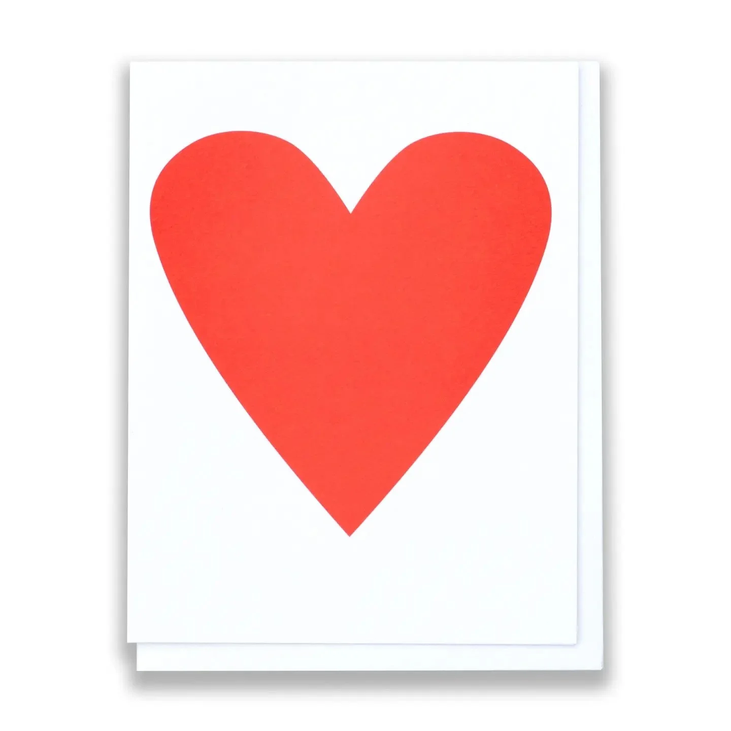 Classic Red Heart Card