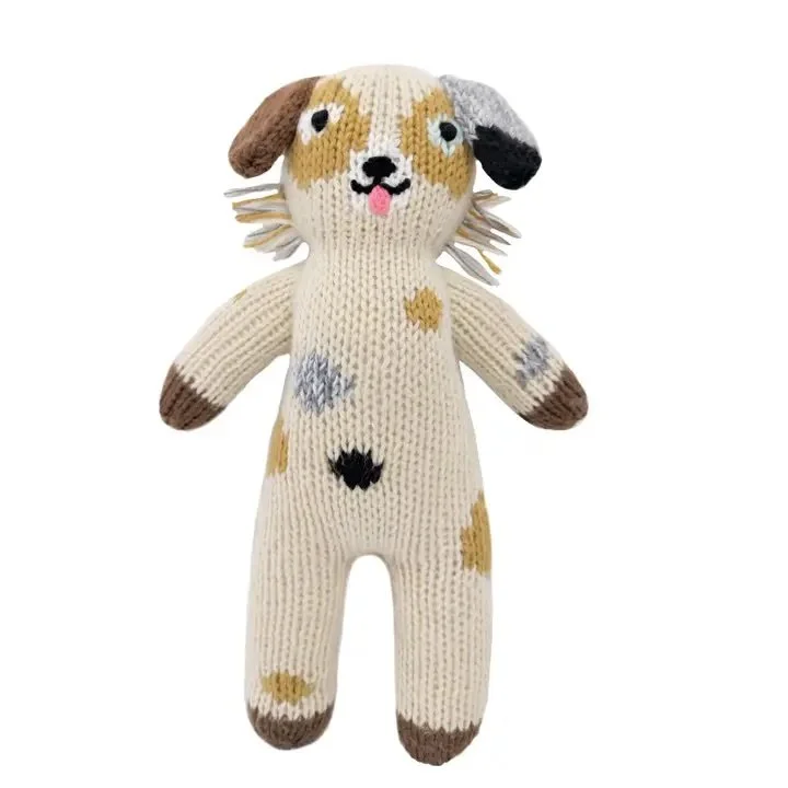 Teeny Ozzie Dog Knit Stuffy