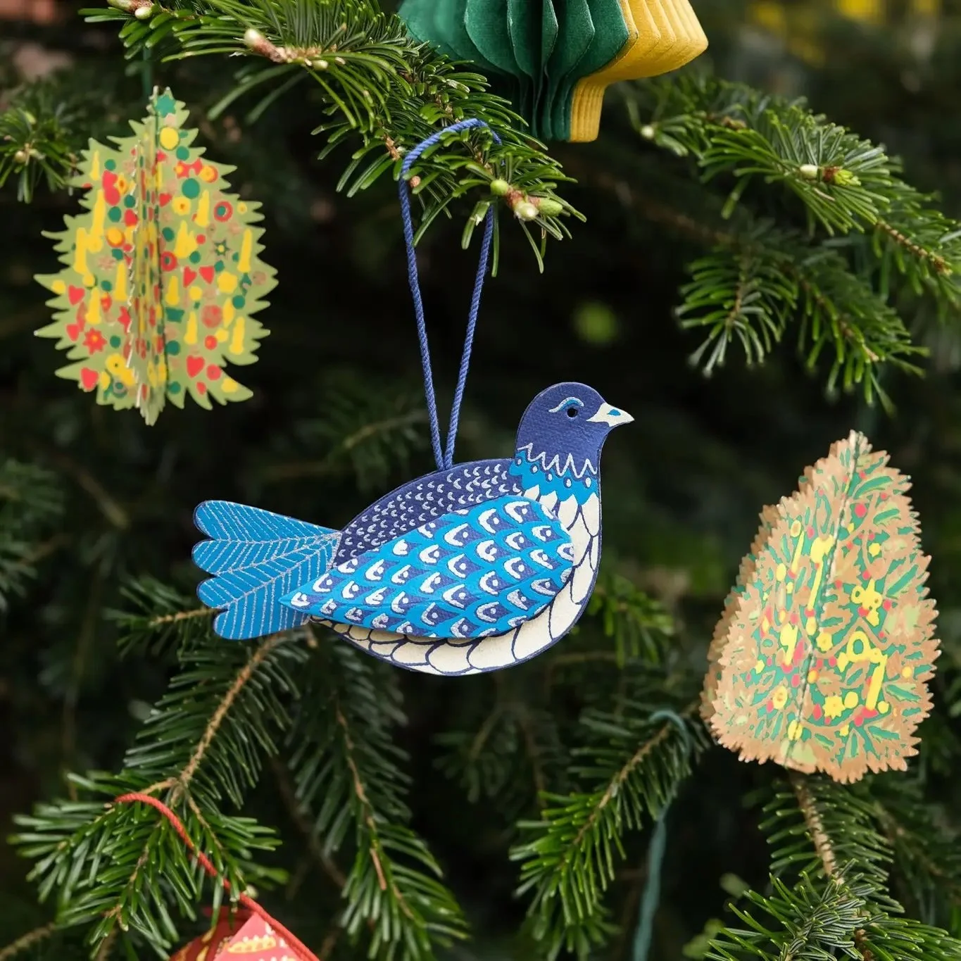 Dove Blue Bird Ornament