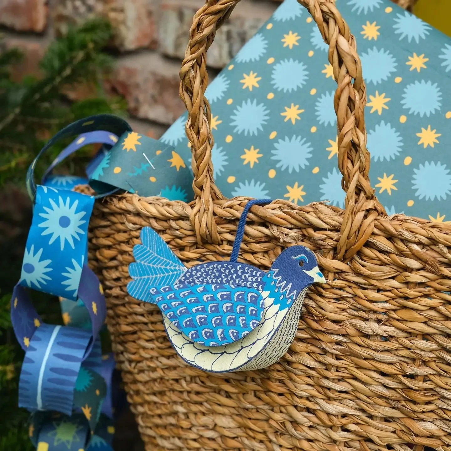 Dove Blue Bird Ornament