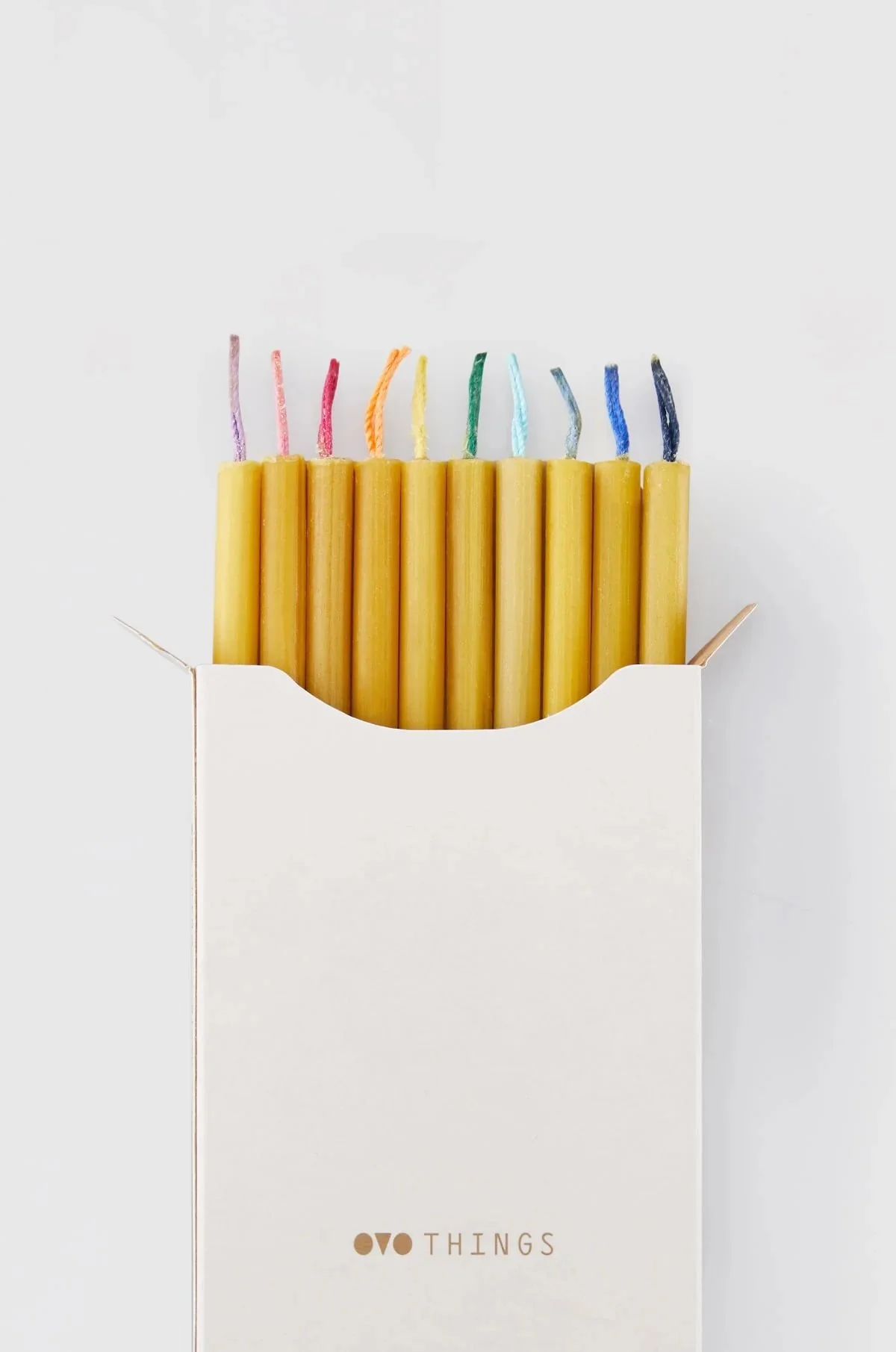 Beeswax Slim Candles