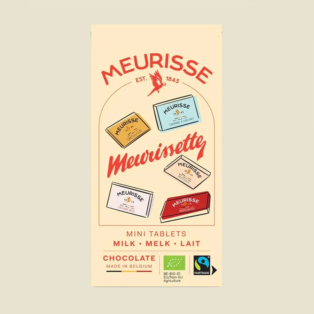 Meurissette Mini Milk Chocolate Bars