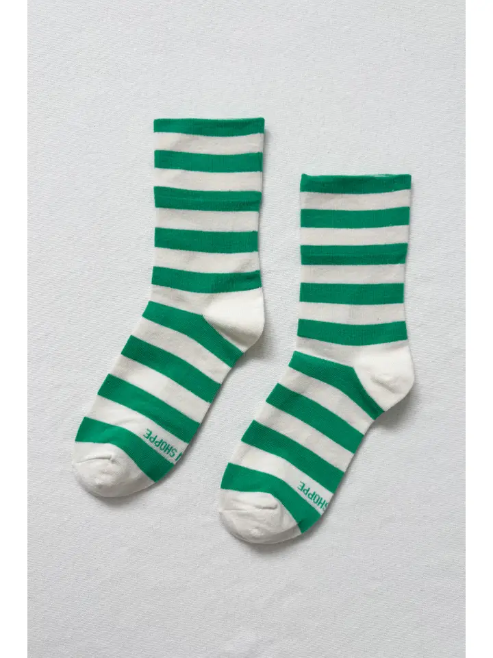 Wally Wide Stripe Socks
