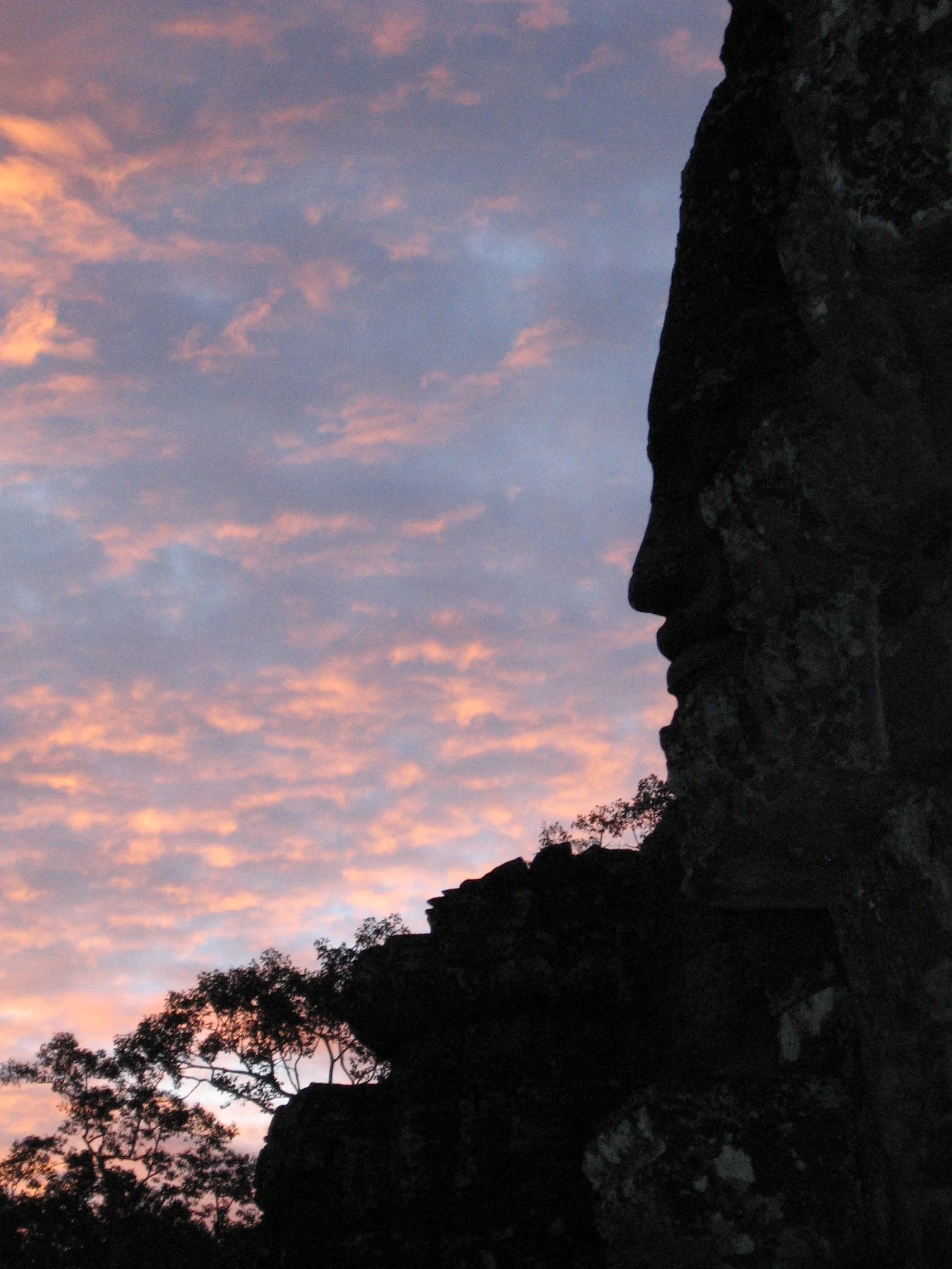 Cambodia:  Bayon Temple at dawn
