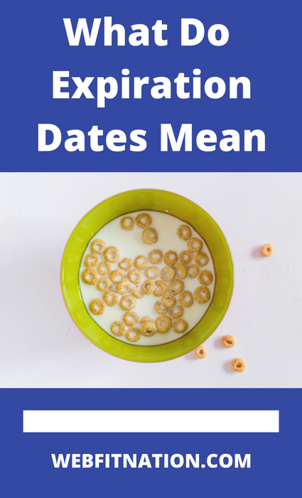 What Do Expiration Dates Mean